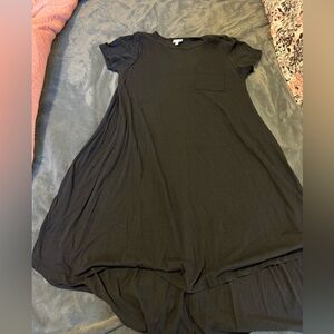 LulaRoe black dress